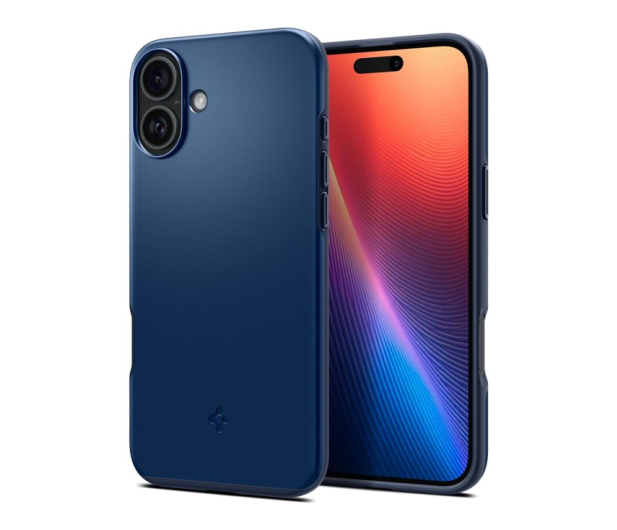 Spigen Thin Fit Mag Magsafe do Iphone 16 Navy Blue - 1346683 - zdjęcie